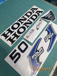 Honda 50 four stroke - nalepnice za pentu